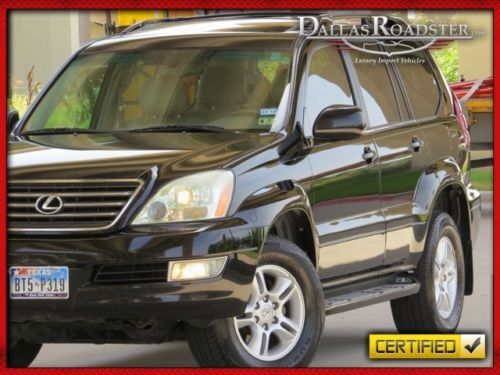 2007 lexus gx 470 leather sunroof 3rd row v8