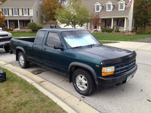 1994 dodge dakota extended cab pickup 2-door 5.2l pwr windows &amp; locks-automatic