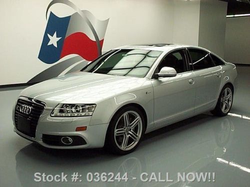 2011 audi a6 quattro prem plus s-line awd sunroof nav! texas direct auto