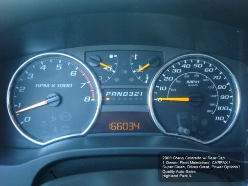 2009 CHEVY COLORADO WORK TRUCK 1 OWNER CARFAX ! WELL MAINTAINED AUTO A/C CD NICE, US $6,375.01, image 13