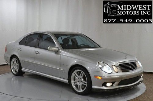 2005 05 mercedes benz e55 amg navigation dynamic seats keyless go entry xenon