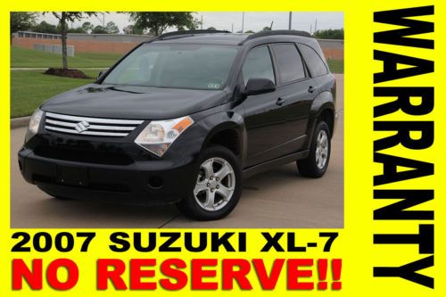 2007 suzuki xl-l,leather,7 passenger,rust free,clean title,warranty,no reserve!!