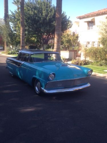 1955 ford ranchero, sw, custom, parklane, a/c,  302, hotrod, choptop, 1950 style