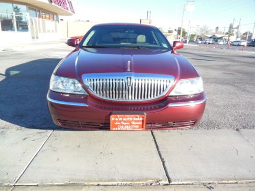 2006 Lincoln Town Car limousine krystal red rock casino NO RESERVE, image 3