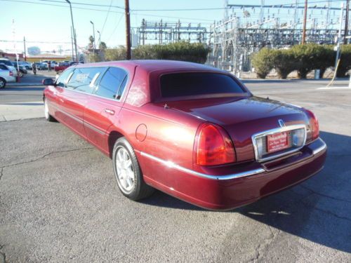 2006 Lincoln Town Car limousine krystal red rock casino NO RESERVE, image 7
