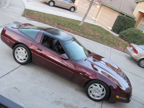 1993 93 chevrolet corvette 40th anniversary ruby red vette 92 94 95 96 lt1 zr1