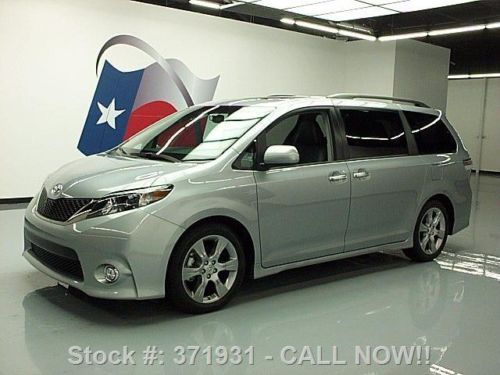 2013 toyota sienna se 8-pass sunroof rear cam 19&#039;s 4k!! texas direct auto