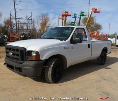 2005 ford f250 xl super duty pickup truck 5.4l 6 speed a/c bidadoo