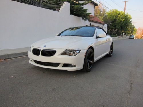 2008 cpo bmw 650i base convertible 2-door 4.8l - warranty!