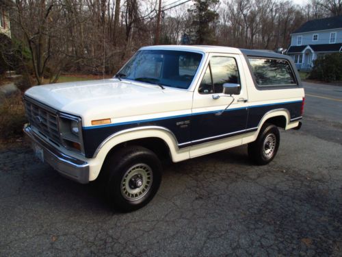 1986 bronco 100% original paint survivor! 5.8 4v ho_c6 trans! 128k act miles