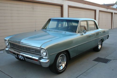 1966 restored chevy nova 350 4 speed chevy ll 4 door