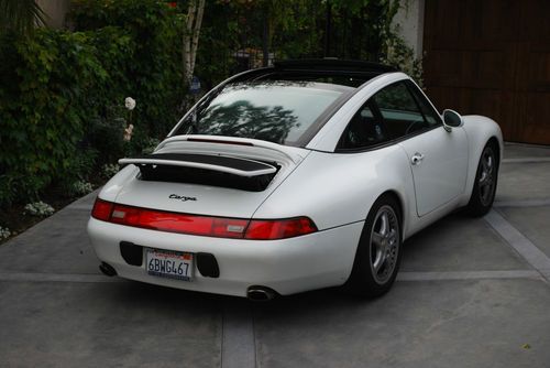 1997 porsche 911 targa coupe 2-door 3.6l 993 air cooled