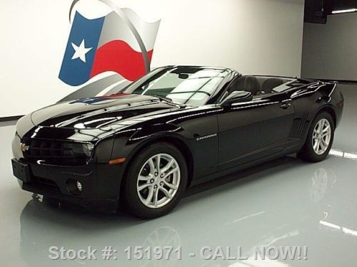 2013 chevy camaro lt convertible mylink rear cam 9k mi texas direct auto