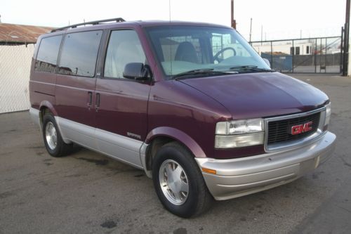 1997 gmc safari slx van  automatic 6 cylinder no reserve