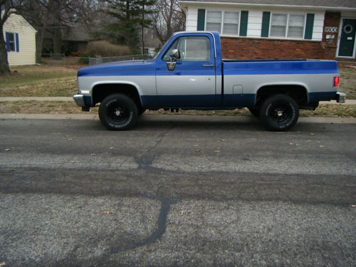 1985 silverado shortbeb 4/4