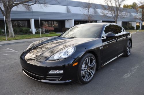 2012 porsche panamera-s 4.8 clean carfax pdk bose moon roof i-pod warranty