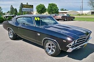 1969 chevelle black ss tribute!