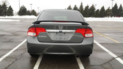 2010 Honda Civic LX 1.8L 4-DOOR_WARRANTY INCLUDED_LEATHER_SPOILER_NO RESERVE, image 3