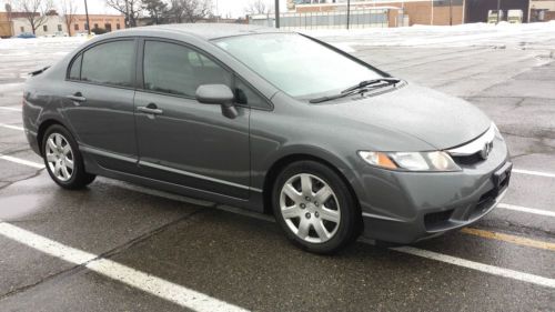 2010 Honda Civic LX 1.8L 4-DOOR_WARRANTY INCLUDED_LEATHER_SPOILER_NO RESERVE, image 7