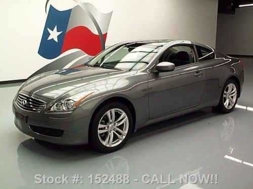 2010 infiniti g37x coupe awd auto sunroof rear cam 5k!! texas direct auto