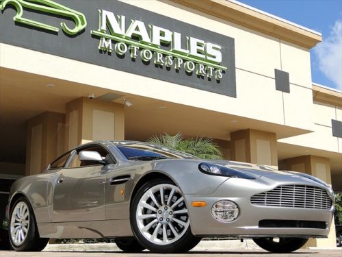 2002 aston martin vanquish 6 speed manual 2-door coupe