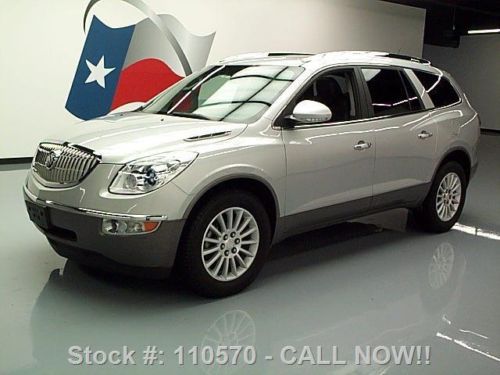 2011 buick enclave cxl sunroof htd leather nav dvd 19k! texas direct auto