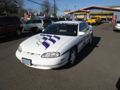 Nascar pace car, 1994 indy brickyard 400, chevy monte calro, jeff gordon wins,