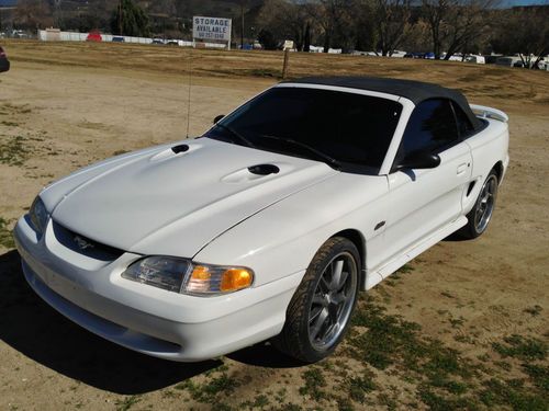 1998 ford mustang gt convertible 2-door 4.6l racer american muscle fast