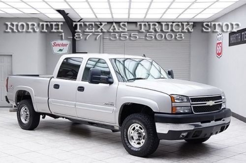 2007 chevy 2500hd diesel 4x4 lt crew cab 1 texas owner