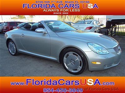 Lexus sc430 beautiful convertible looks clean runs excellent florida do not miss