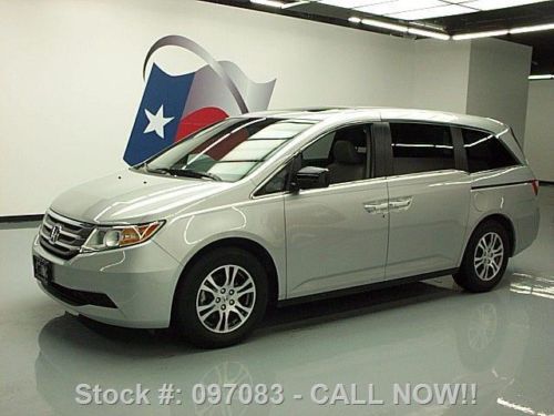 2011 honda odyssey exl sunroof leather dvd rear cam 30k texas direct auto