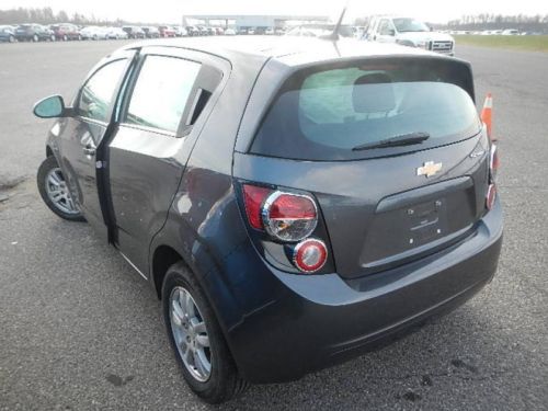 2013 Chevy Sonic LT Salvage Repairable Runs and Drives No Frame Damage Easy Fix!, US $3,895.00, image 2