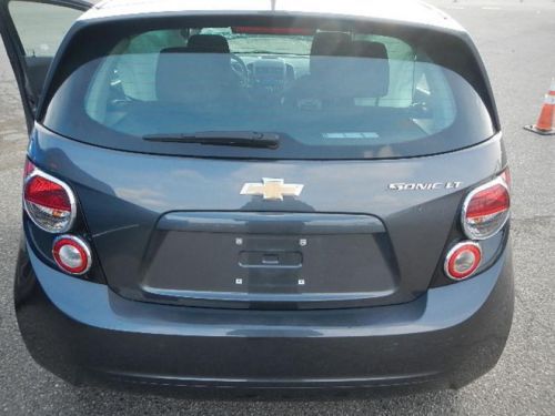 2013 Chevy Sonic LT Salvage Repairable Runs and Drives No Frame Damage Easy Fix!, US $3,895.00, image 11