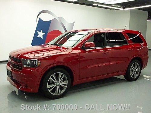 2013 dodge durango r/t hemi 7pass nav rear cam 20&#039;s 10k texas direct auto