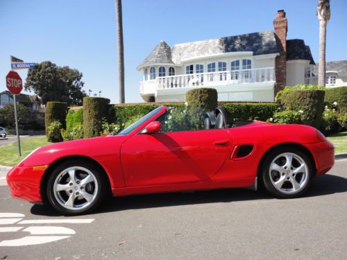 2001 porsche boxster roadster convertible 2-door 2.7l