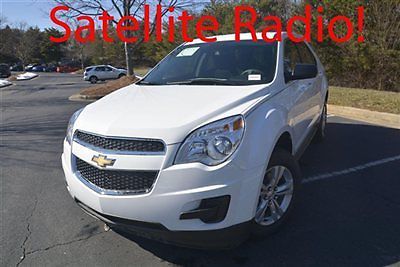 Chevrolet equinox ls new 4 dr suv automatic 2.4l l4 dir dohc 16v summit wht