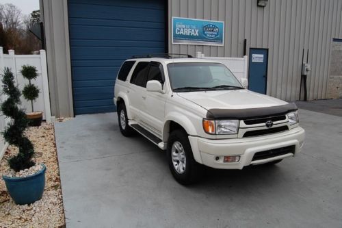 One owner 2002 toyota 4runner limited 4wd sunroof leather tow hitch suv 4x4 awd