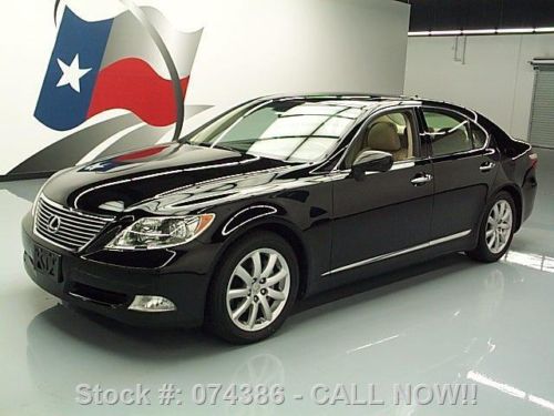 2008 lexus ls460 comfort sunroof nav rear cam xenon 60k texas direct auto