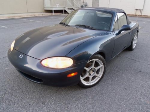 1999 mazda miata base convertible 2-door 1.8l no reserve