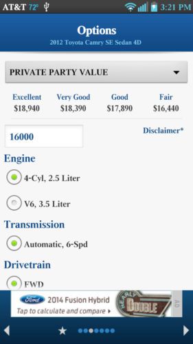 2012 Camry SE Factory Warranty You WILL NOT find a nicer one! ONLY 16K MILES!, US $17,800.00, image 24