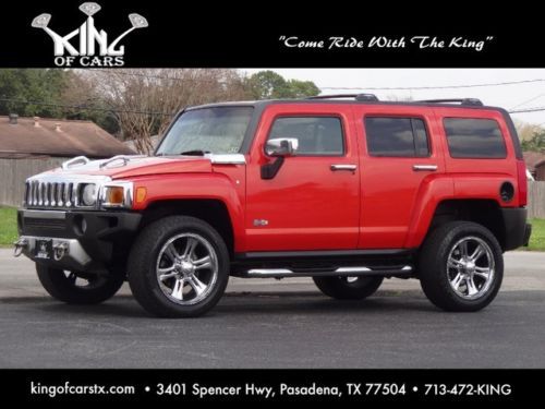 Alpha luxury 2008 hummer h3 suv clean 2 owner carfax monsoon sound we finance