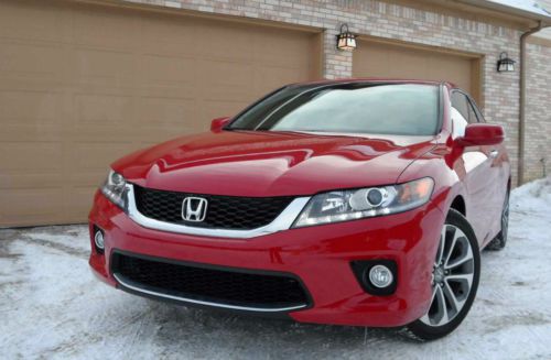 Ex-l v6 navi 2 door coupe 3.5l red alloy wheels sunroof leather extras - mint