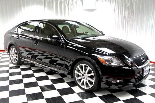 2008 lexus gs350 - extra clean vehicle!!  carfax guaranteed!!  black on tan!!