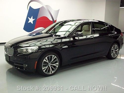 2011 bmw 550i gt twin-turbo sport pano sunroof nav 53k texas direct auto