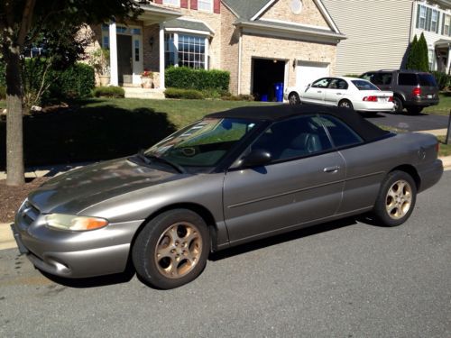 1998 chrysler sebring jxi convertible 2-door 2.5l