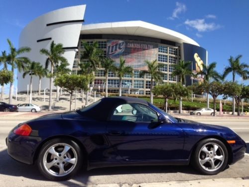 2002 porsche boxster roadster convertible 2-door 2.7l