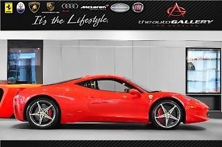 2011 ferrari 458 italia 2dr cpe