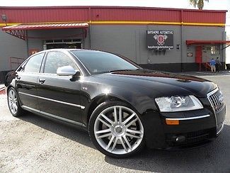 S8*black/black*b&amp;0*premium*adap cruise*ski sack*carfax cert*books*we finance*fla