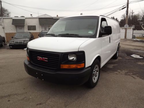 Gmc savana awd 1500 cargo van, all wheel drive, rear ac, autocheck, no reserve!!