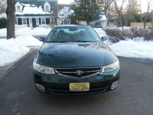 2000 toyota solara sle coupe 2-door 3.0l